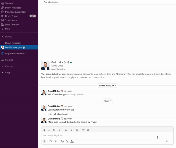 Slack Leadr Integration