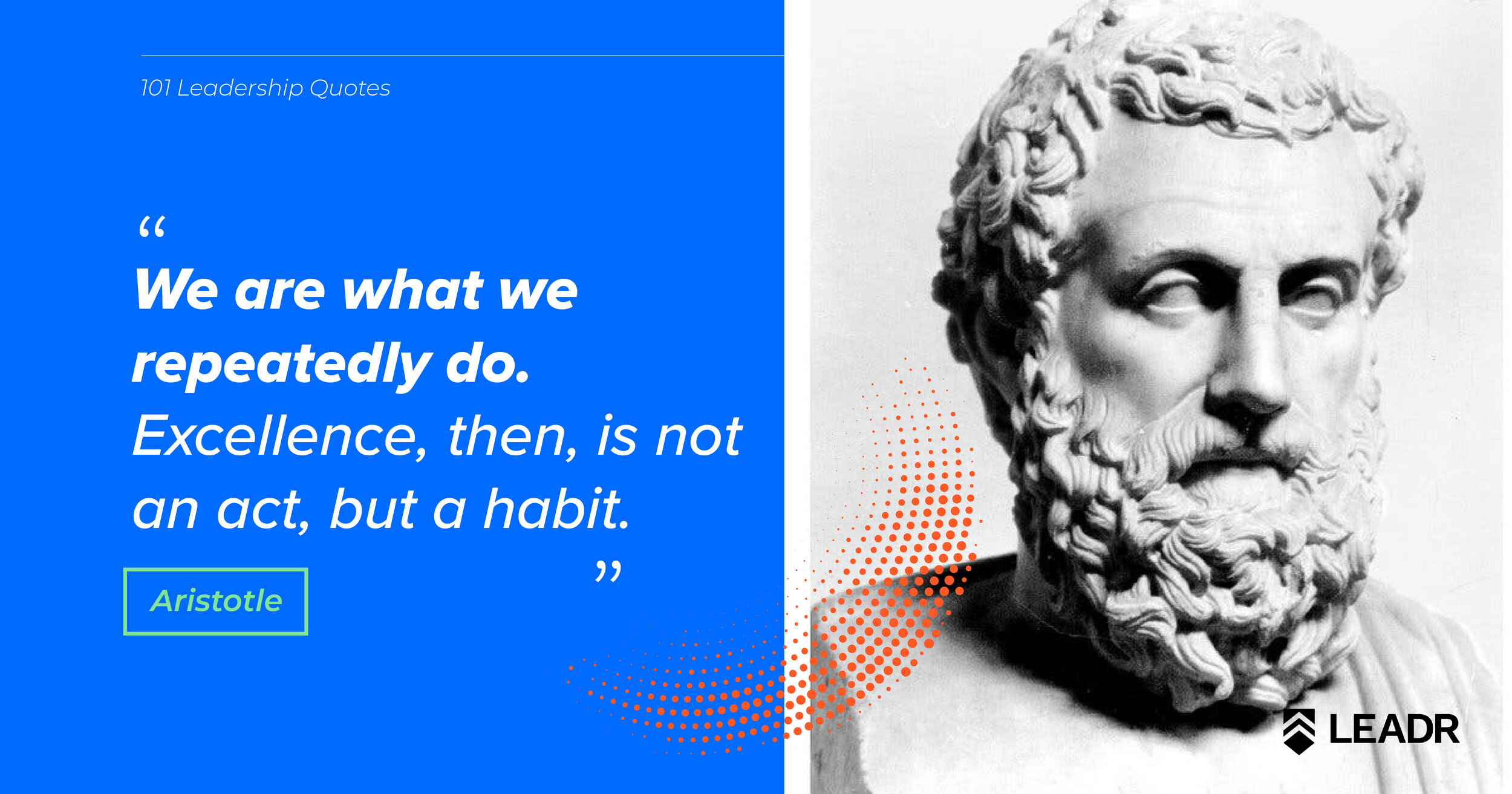 Royalty free downloadable leadership quotes - Aristotle