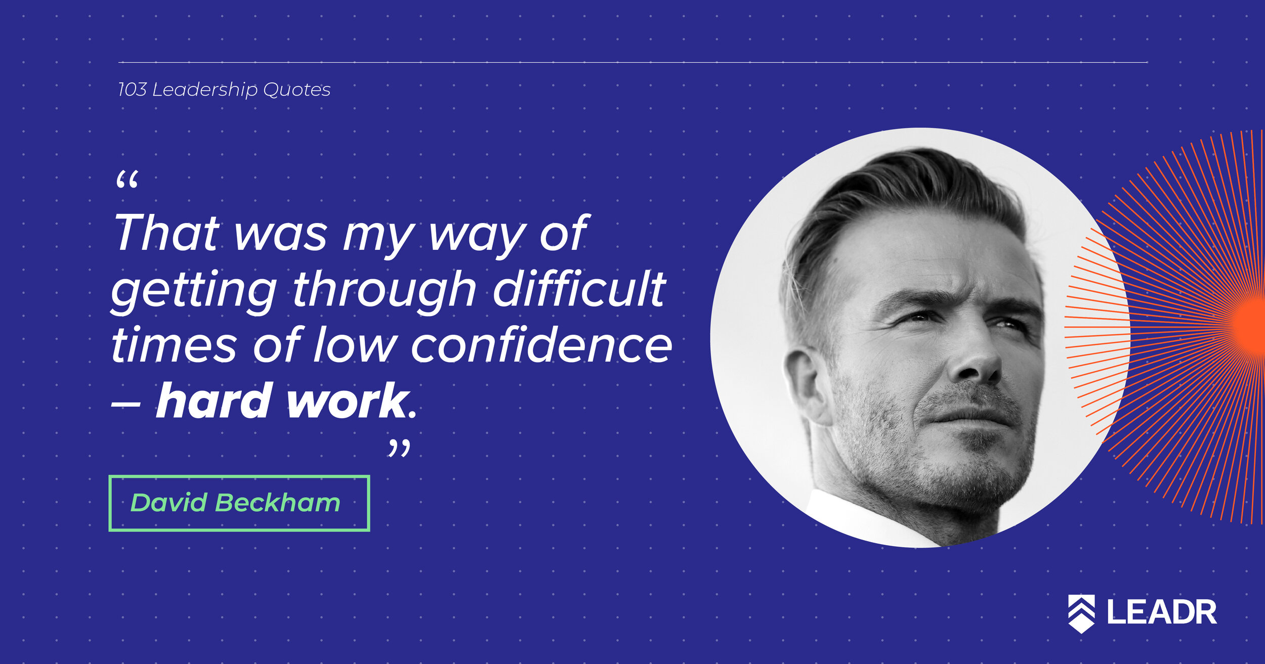 Royalty free downloadable leadership quotes - David Beckham