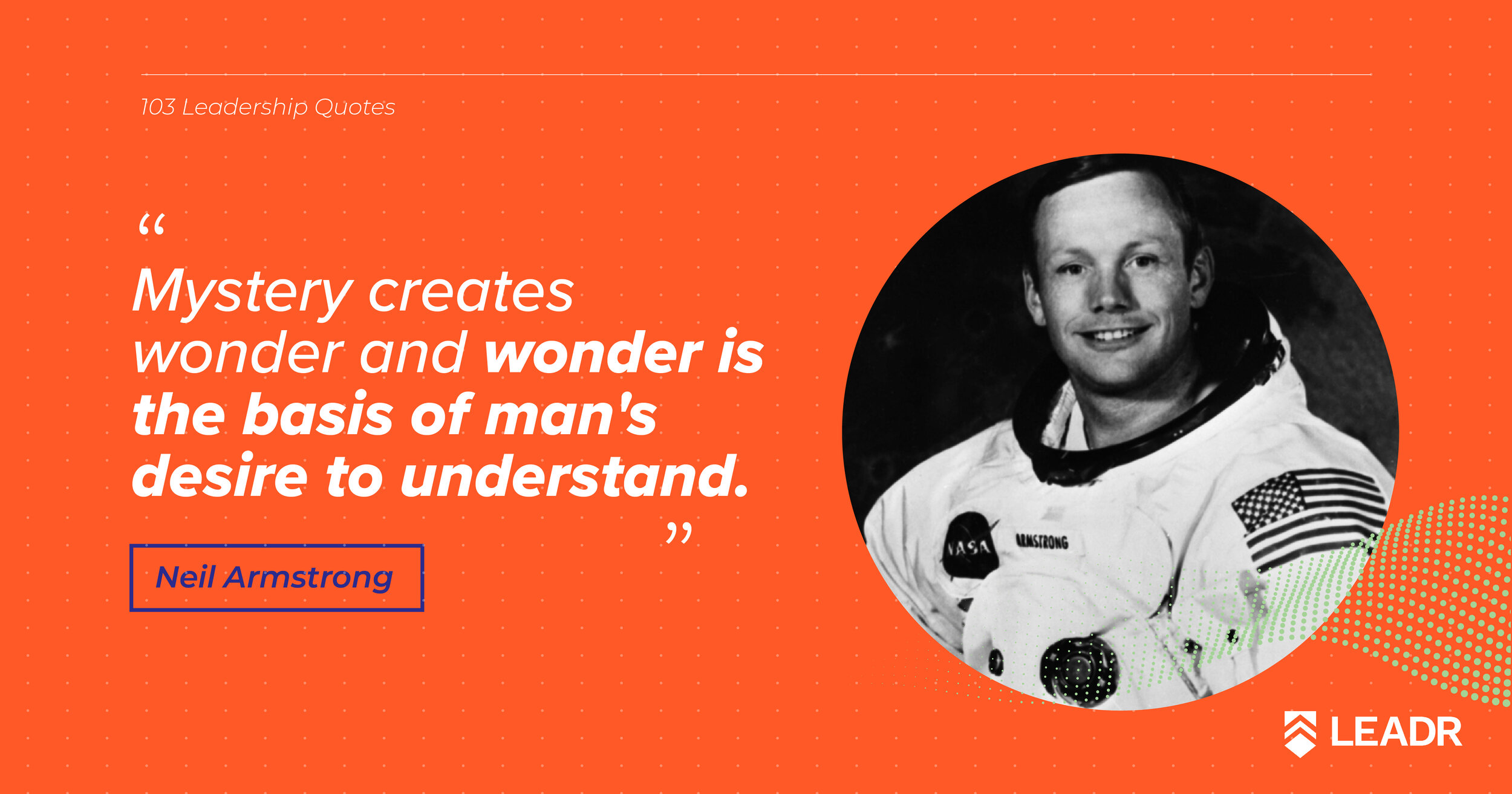 Royalty free downloadable leadership quotes - Neil Armstrong