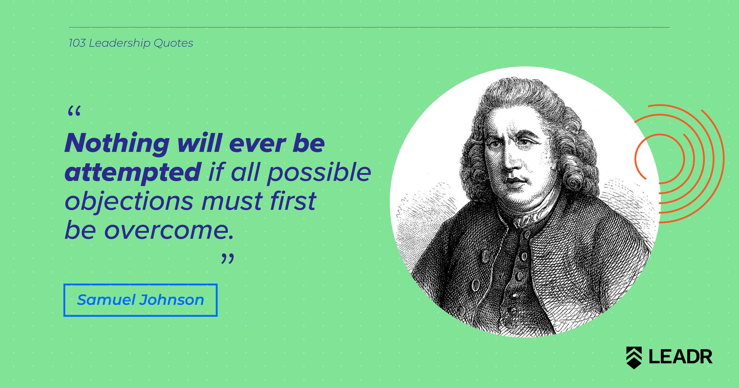 Royalty free downloadable leadership quotes - Samuel Johnson