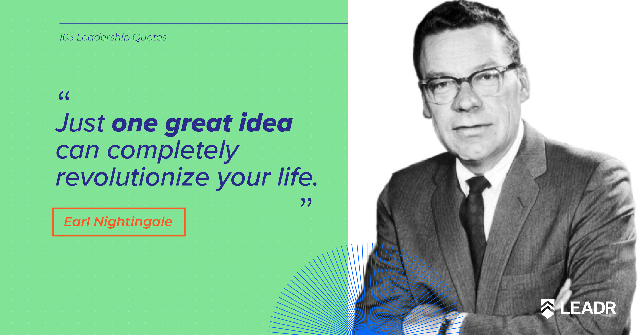 Royalty free downloadable leadership quotes - Earl Nightingale