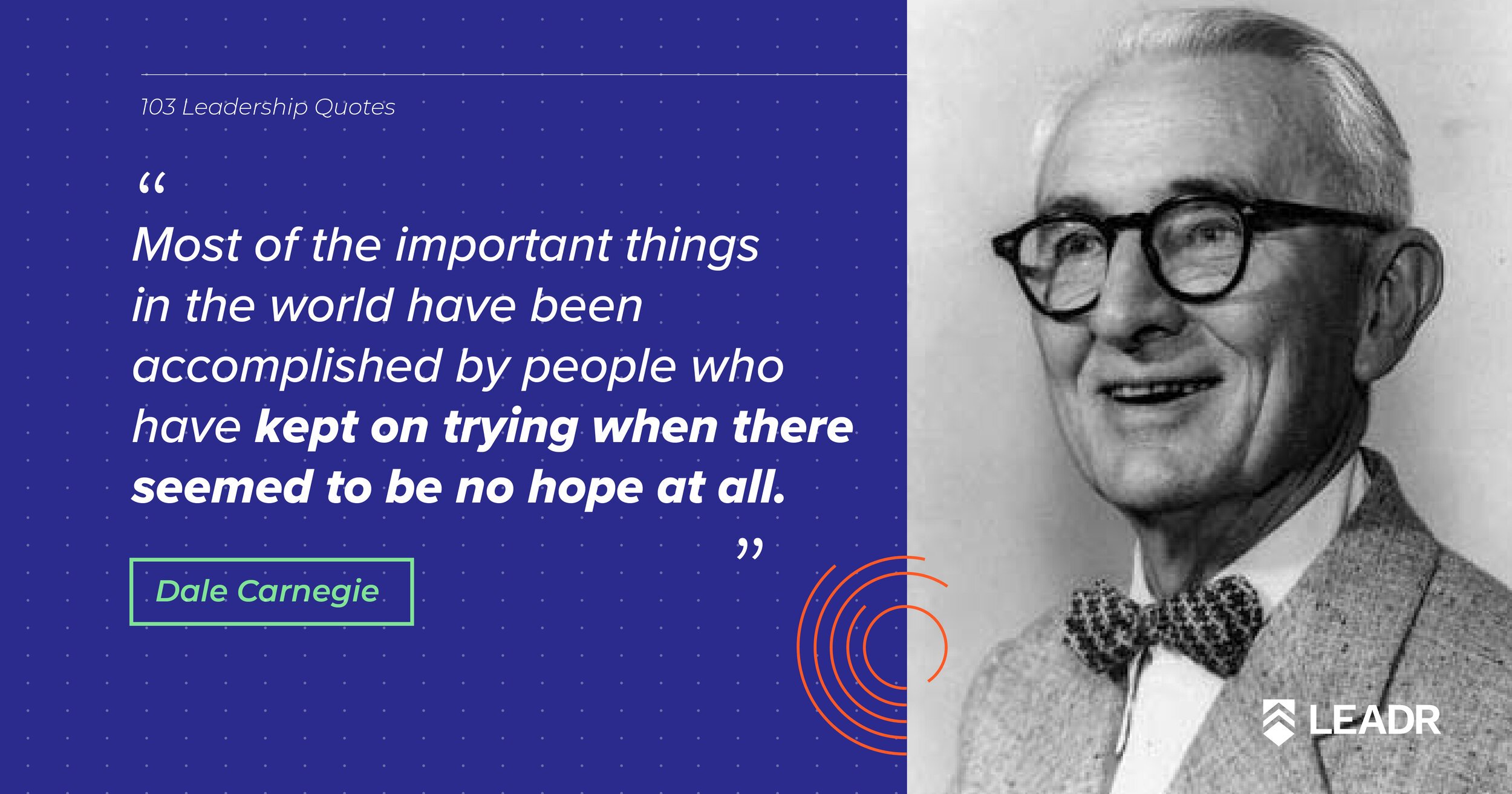 Royalty free downloadable leadership quotes - Dale Carnegie