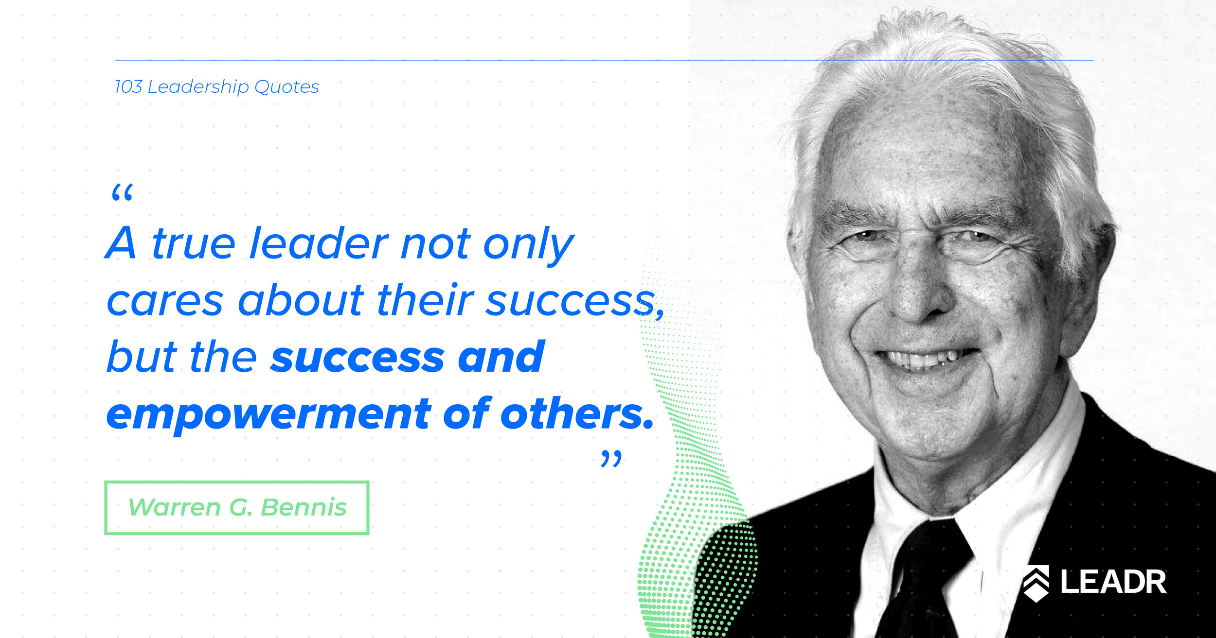 Royalty free downloadable leadership quotes - Warren Bennis