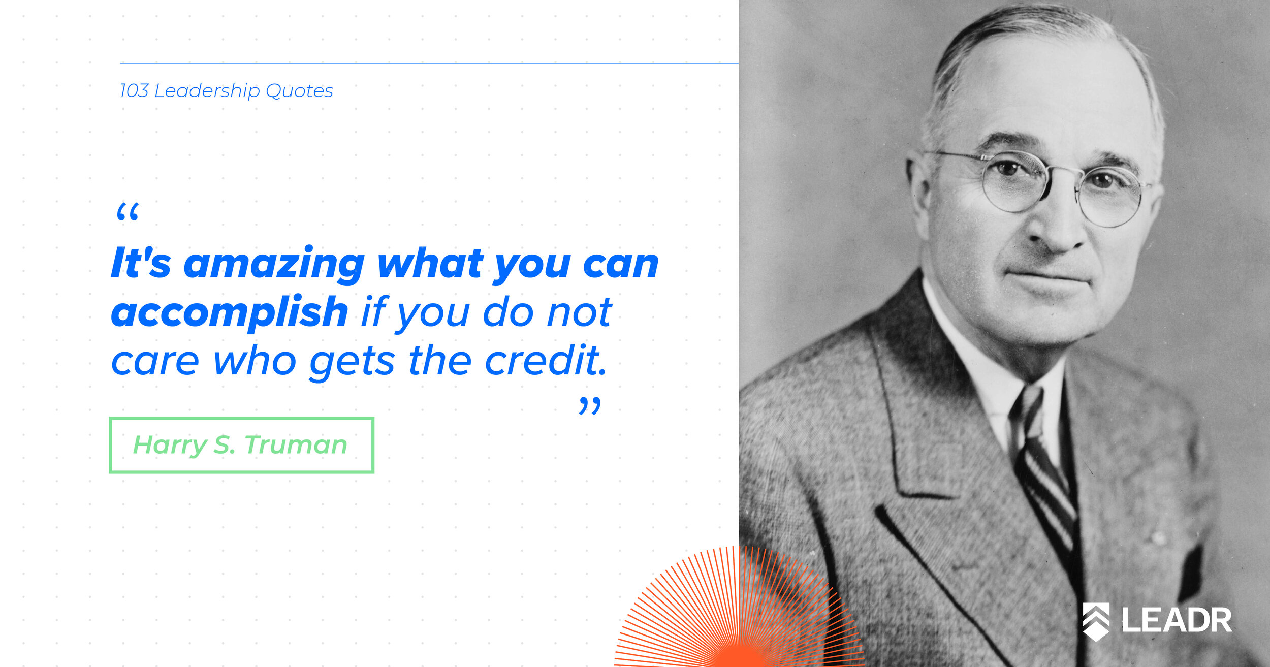 Royalty free downloadable leadership quotes - Harry S. Truman