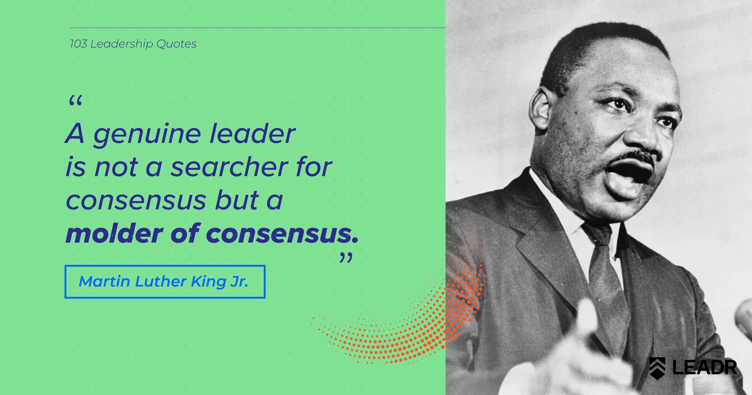 Royalty free downloadable leadership quotes - Dr. Martin Luther King Jr.